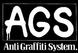 AGS Anti Graffiti System. - ochranná známka, majitel Trion-Tensid AB AGS Anti Graffiti System. - ochranná známka, majitel Trion-Tensid AB